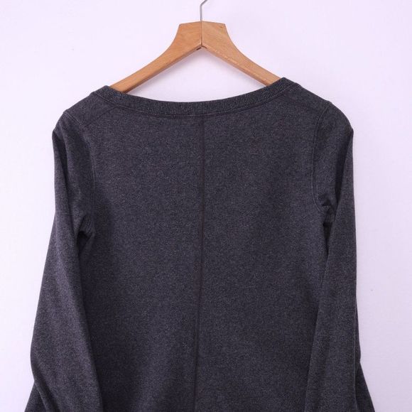LULULEMON Asymmetric Hem Gray Sweatshirt - Picture 4 of 5